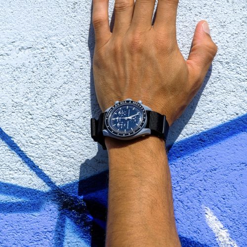 Bracelete Estilo Nato Clássica Black - PVD Black - Image 3