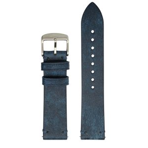 Bracelete em pele Estilo Vintage – Frosted Blue