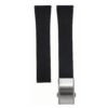 Bracelete Classic Cut To Size em Borracha FKM com Fecho Desdobrável – Preto